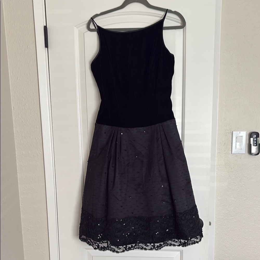 Bill Blass Mid-Century Little Black Cocktail Dress